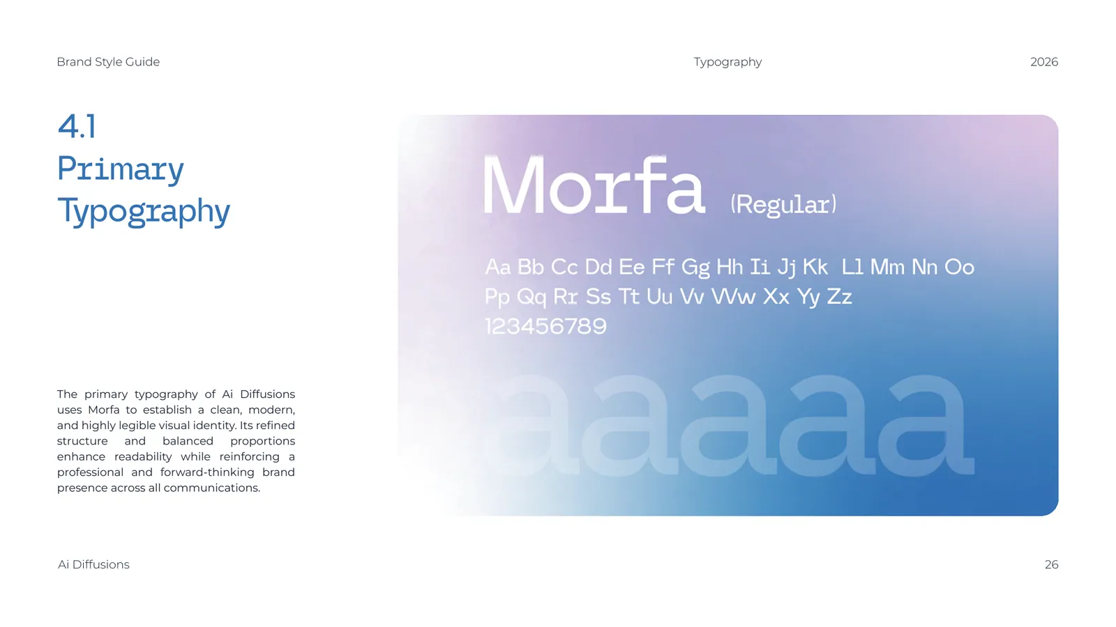 Ai Diffusions brand style guide, page 26