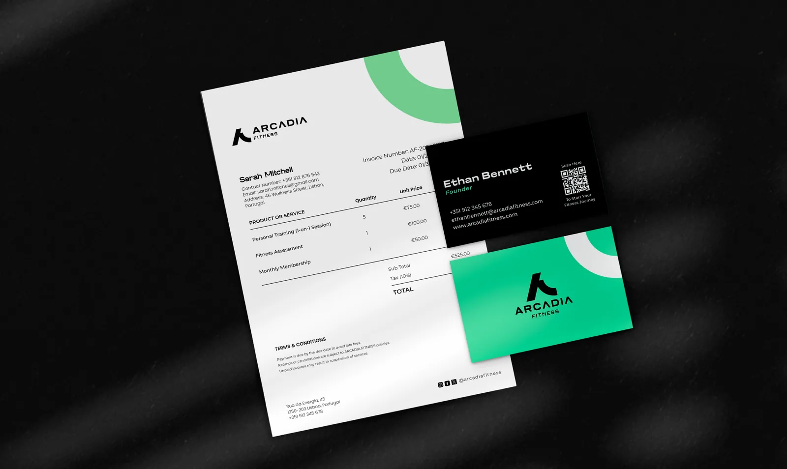 Arcadia Fitness mockup 13