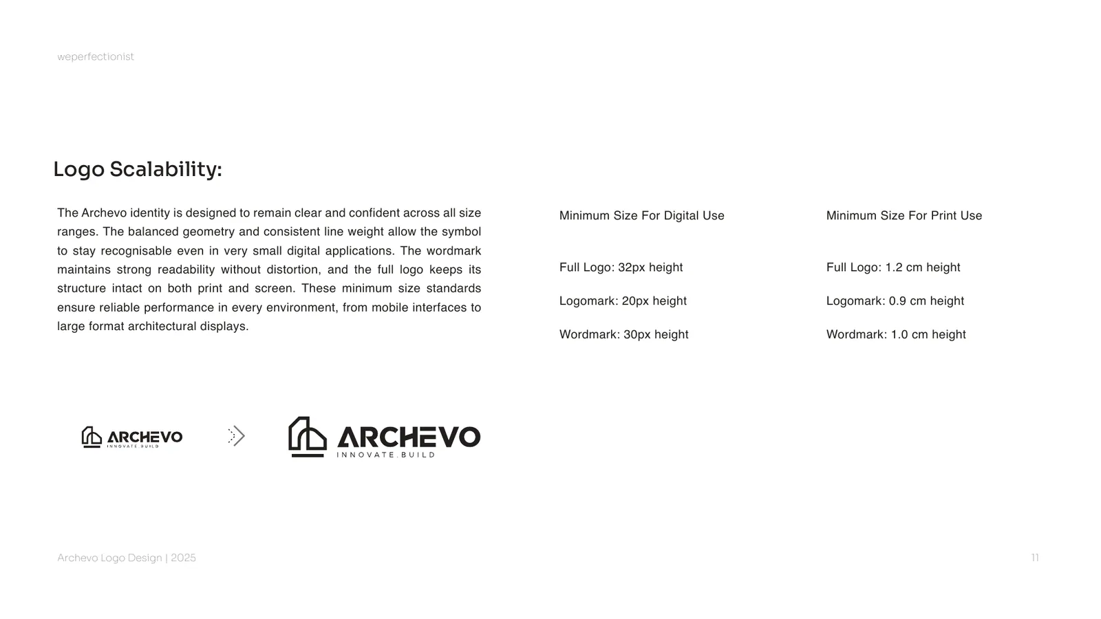 Archevo logo design, page 11