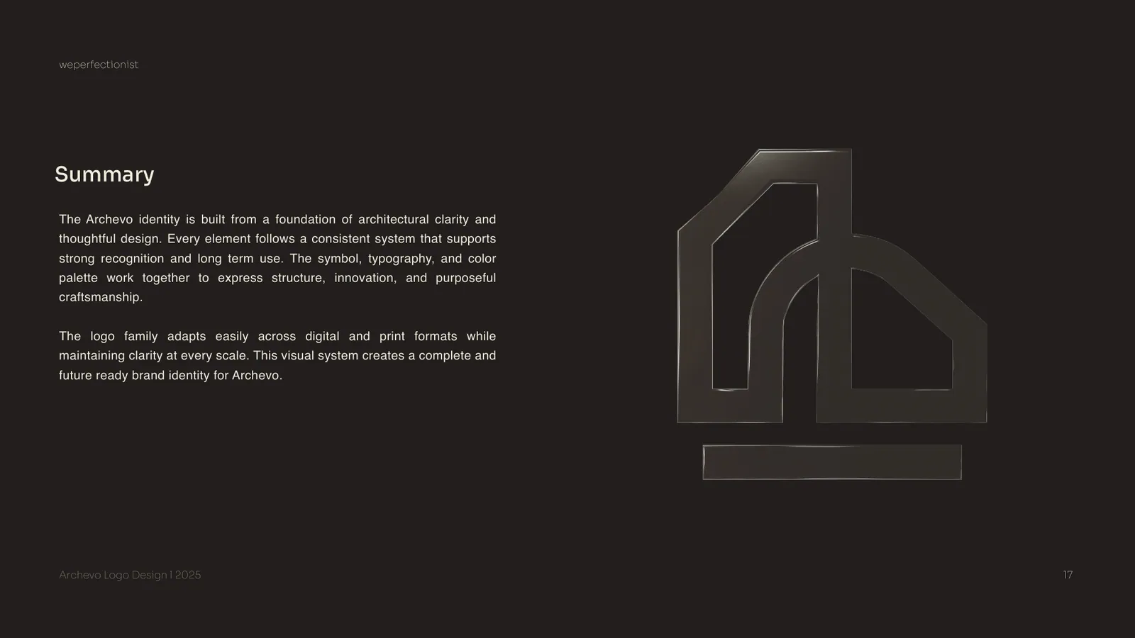 Archevo logo design, page 17