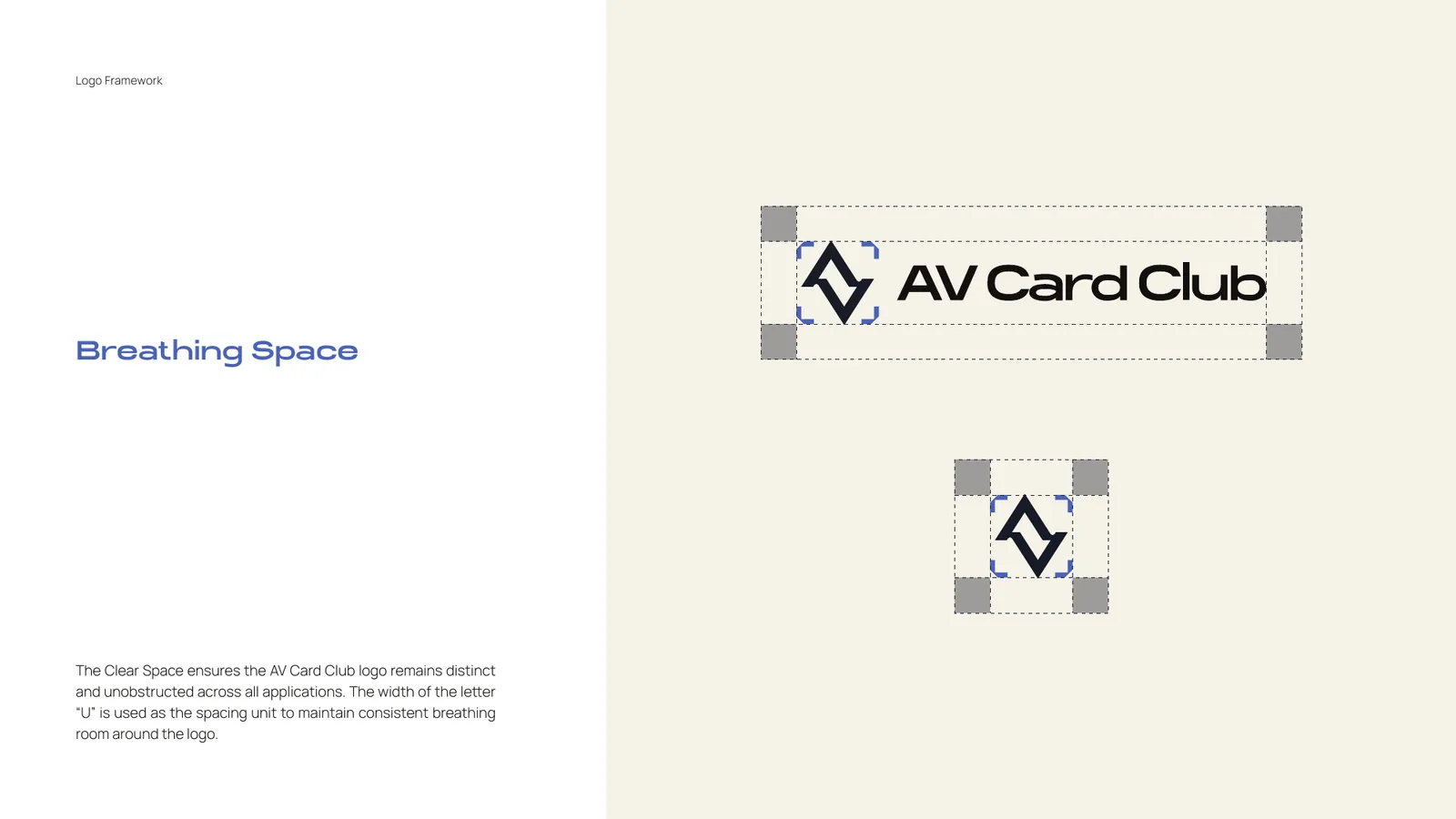 AV Card Club brand style guide, page 11
