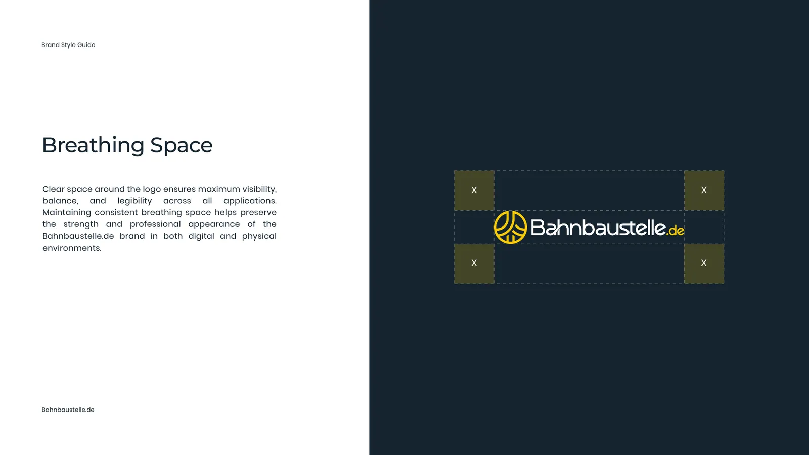 Bahnbaustelle.de brand style guide, page 10