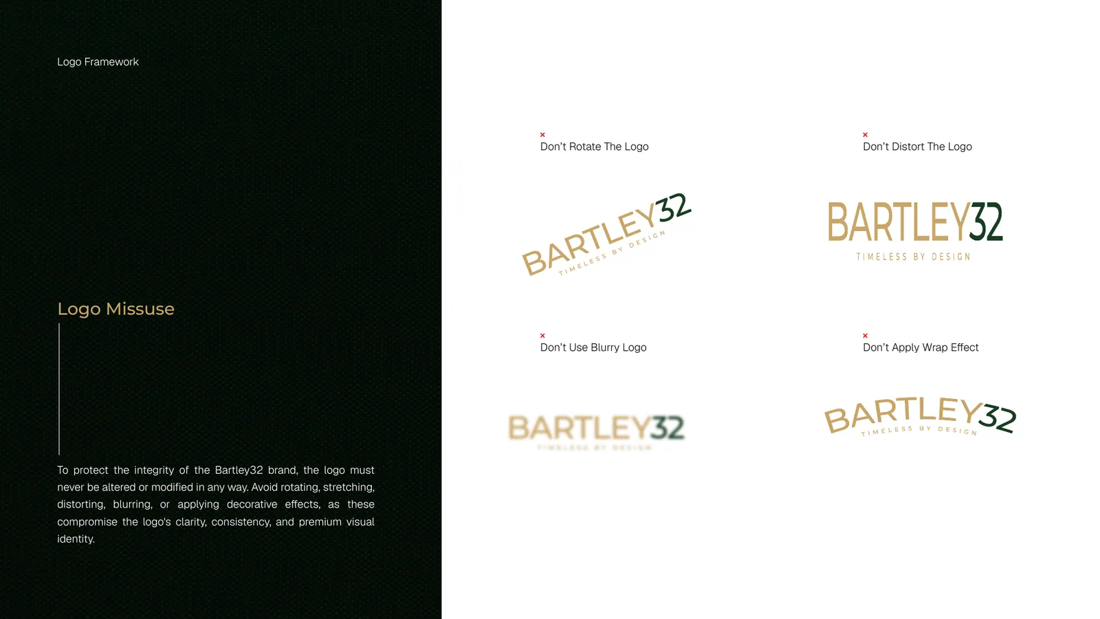 BARTLEY32 brand style guide, page 15