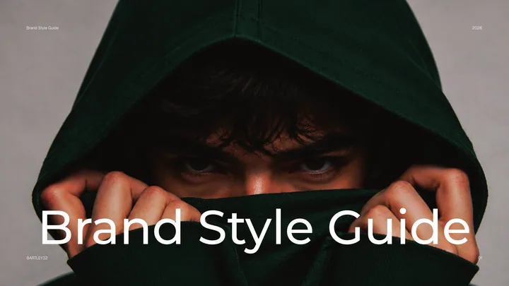 BARTLEY32 brand style guide cover