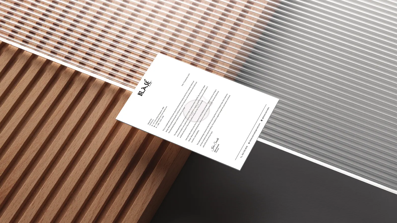 BLASE brand style guide, page 33