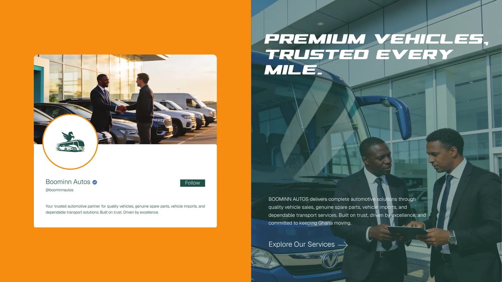 BOOMINN AUTOS brand style guide, page 23