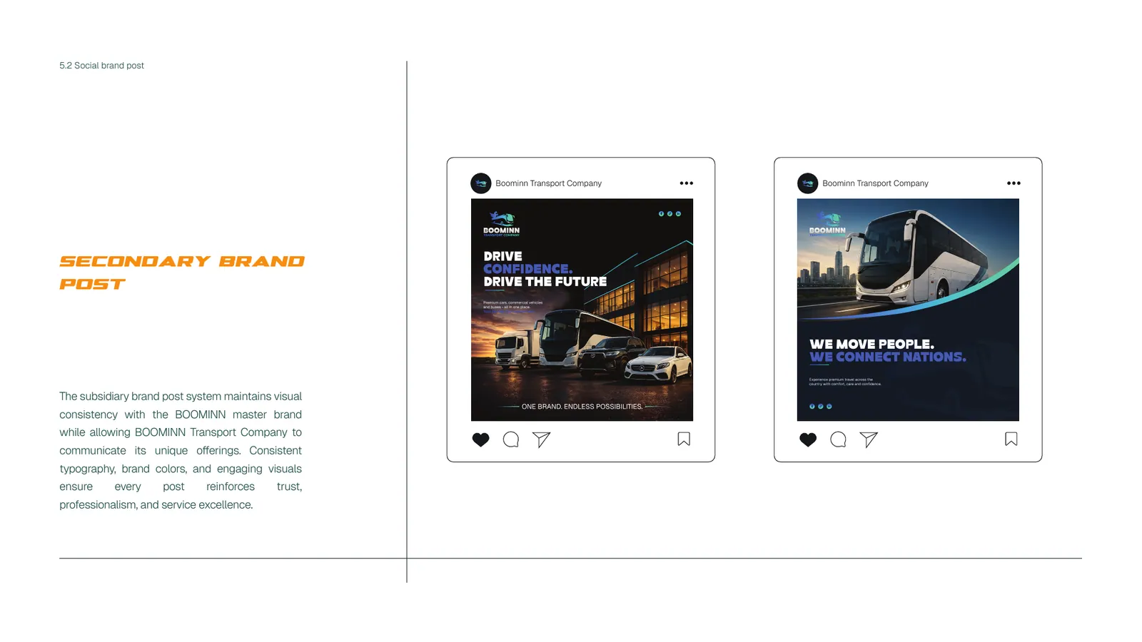 BOOMINN AUTOS brand style guide, page 35