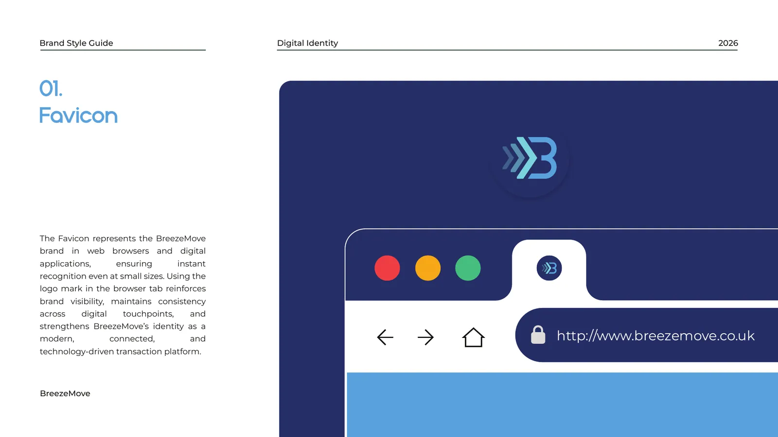 BreezeMove brand style guide, page 17