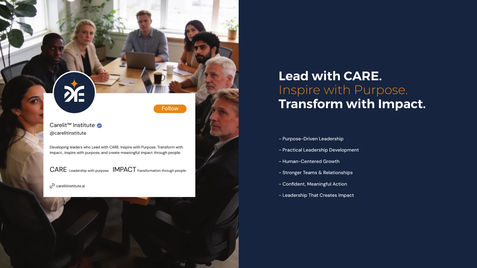 CARE Leadership brand style guide, page 22