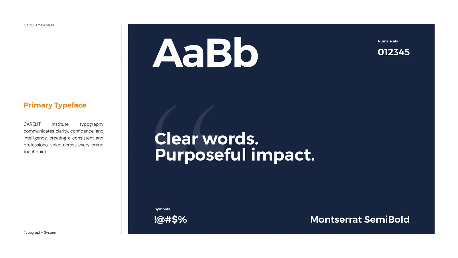 CARE Leadership brand style guide, page 29