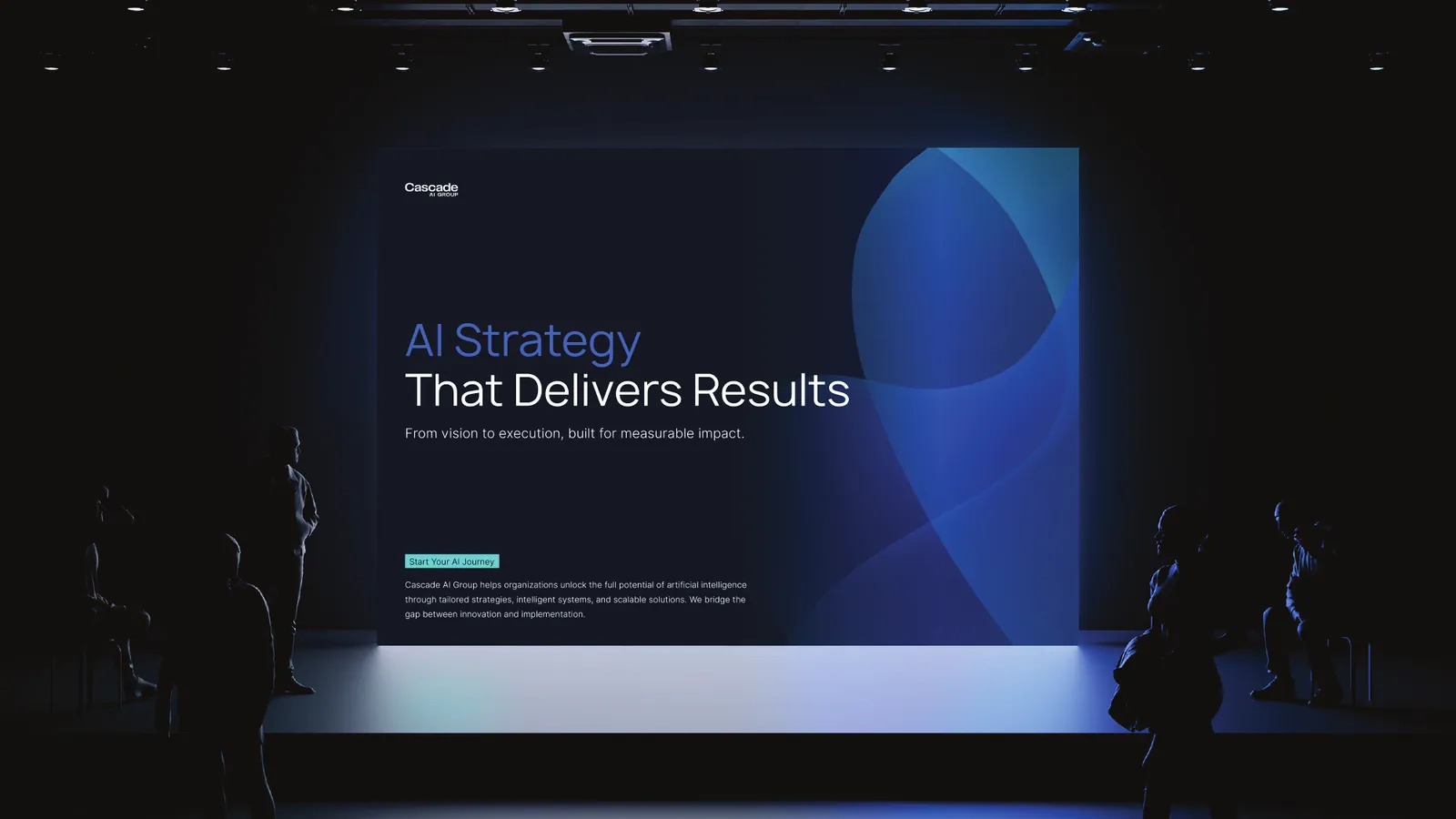Cascade AI Group brand style guide, page 49