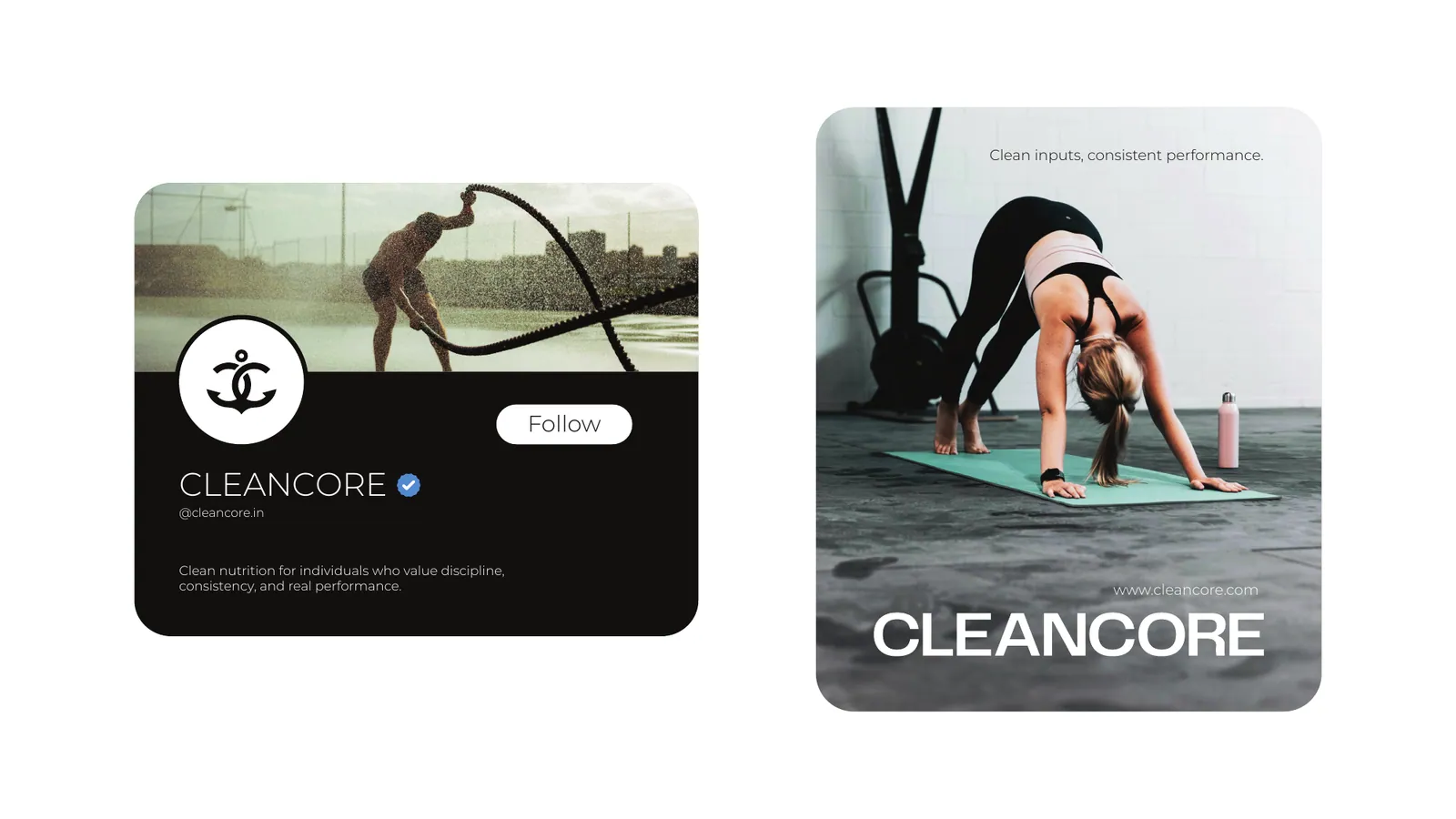 CLEANCORE brand style guide, page 20