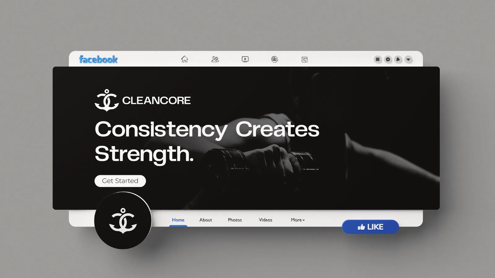 CLEANCORE brand style guide, page 35