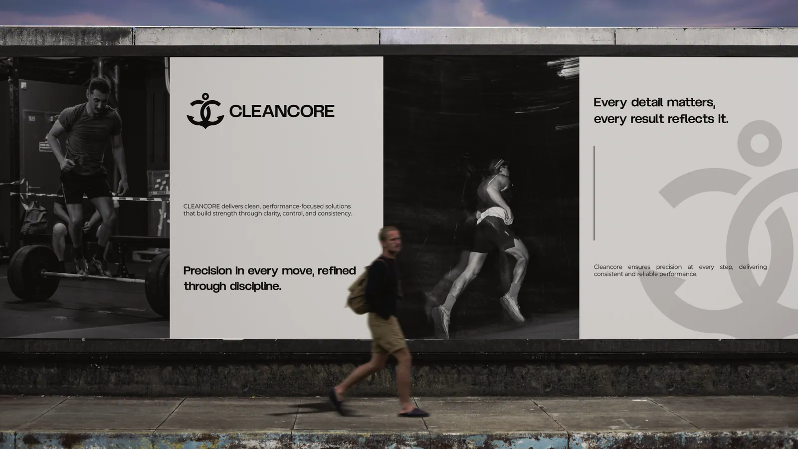 CLEANCORE brand style guide, page 41