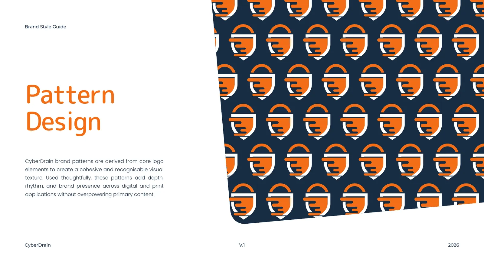 CyberDrain brand style guide, page 39