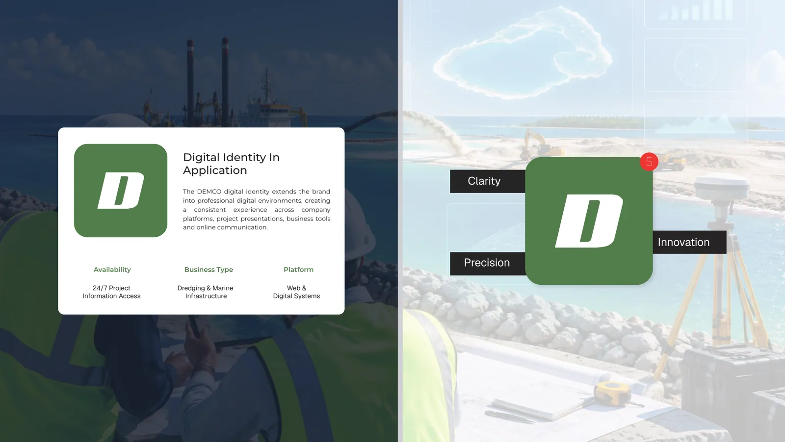 DEMCO brand style guide, page 24