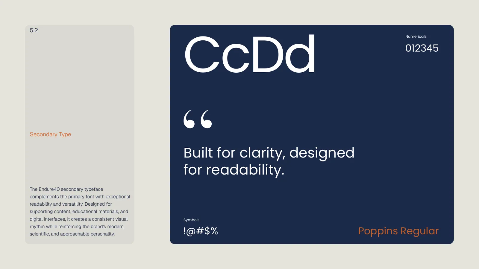 Endure40 brand style guide, page 27
