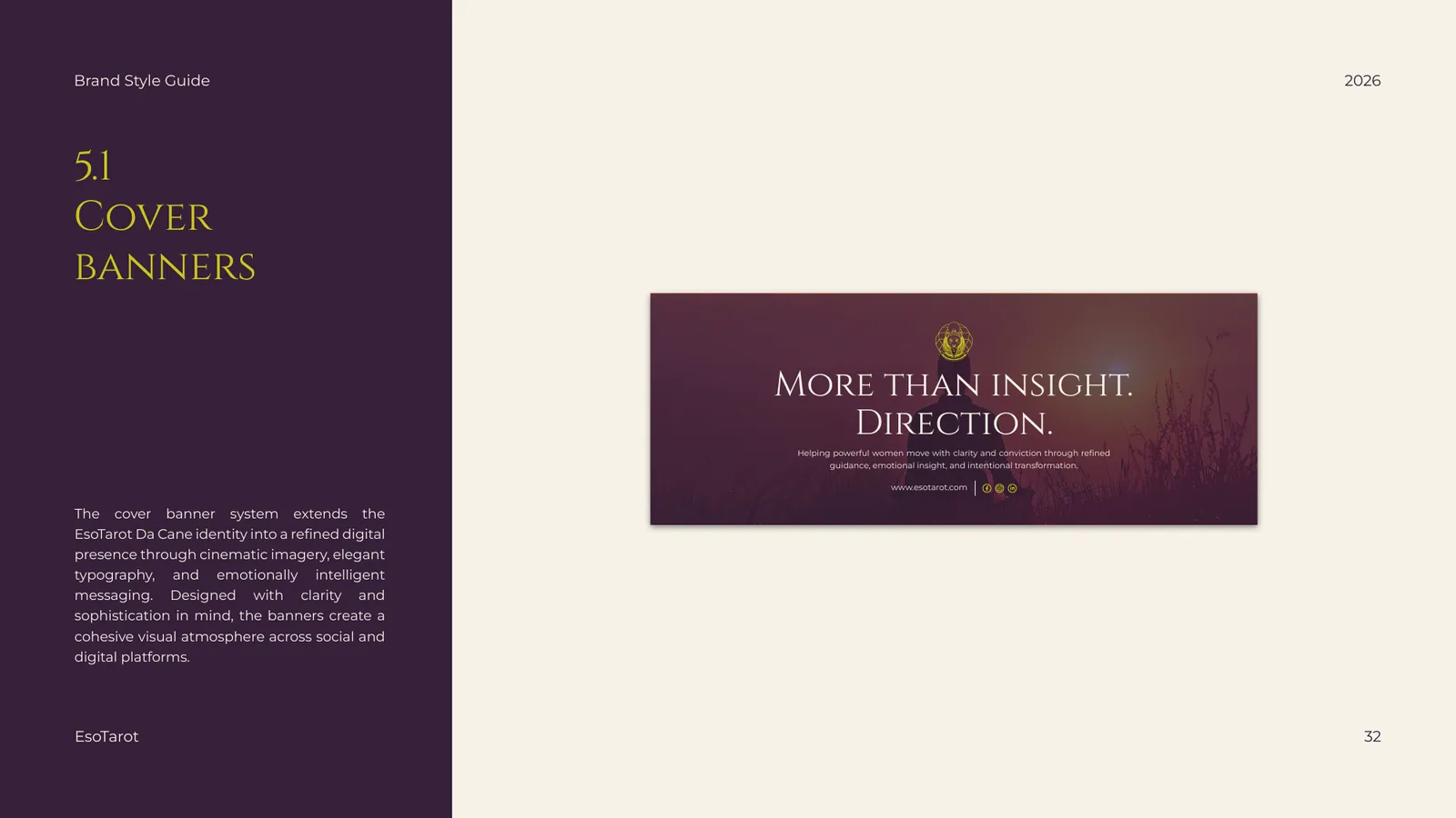 EsoTarot brand style guide, page 32