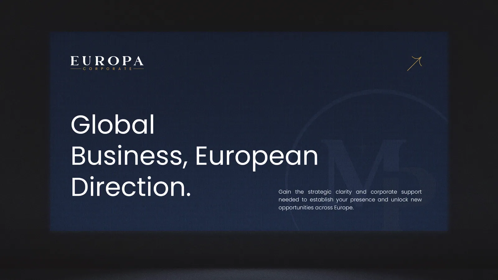 Europa Corporate brand style guide, page 37