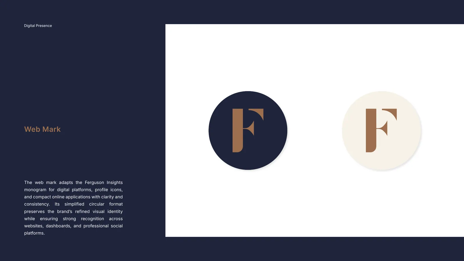 Ferguson Insights brand style guide, page 17