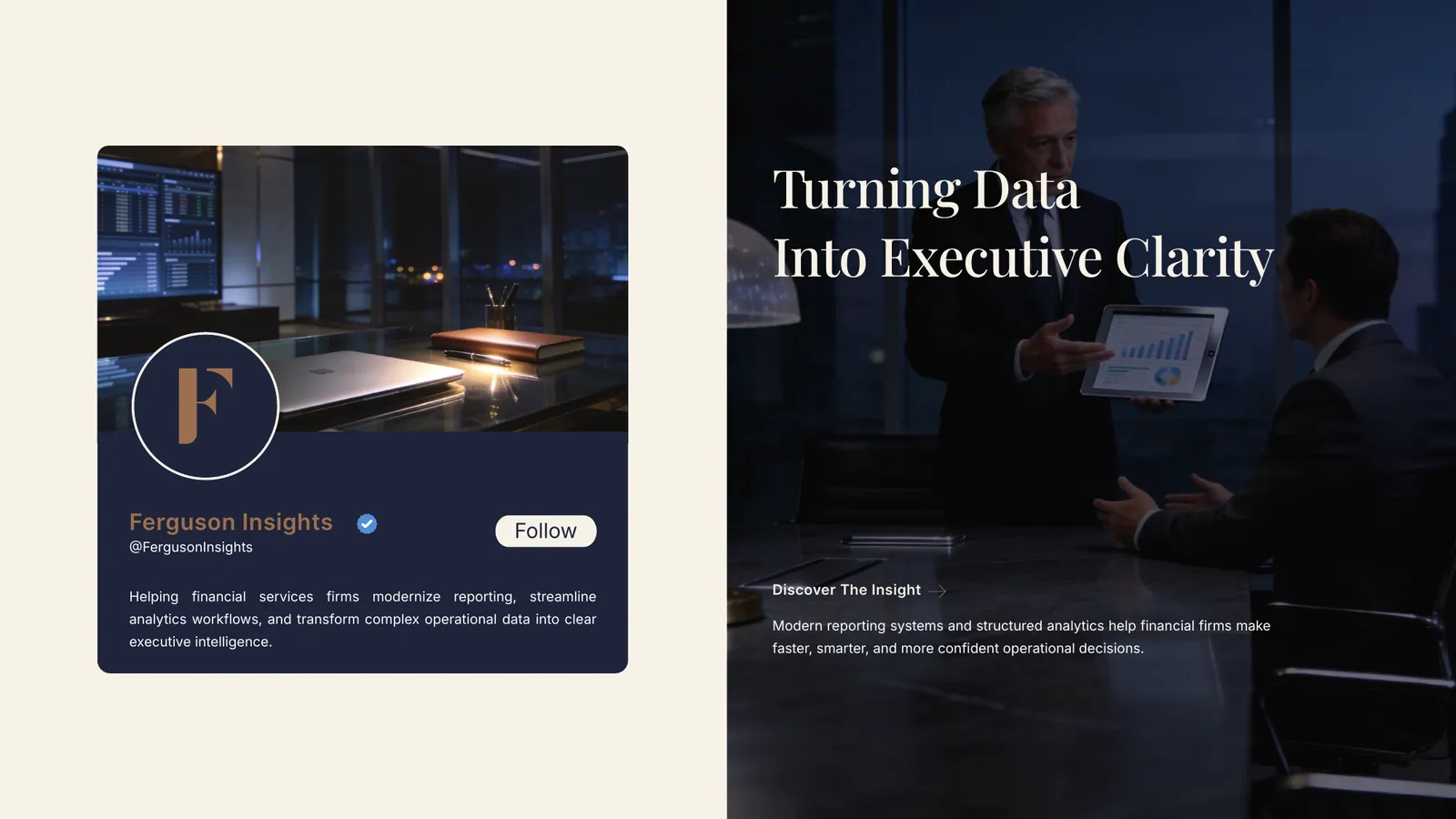 Ferguson Insights brand style guide, page 18
