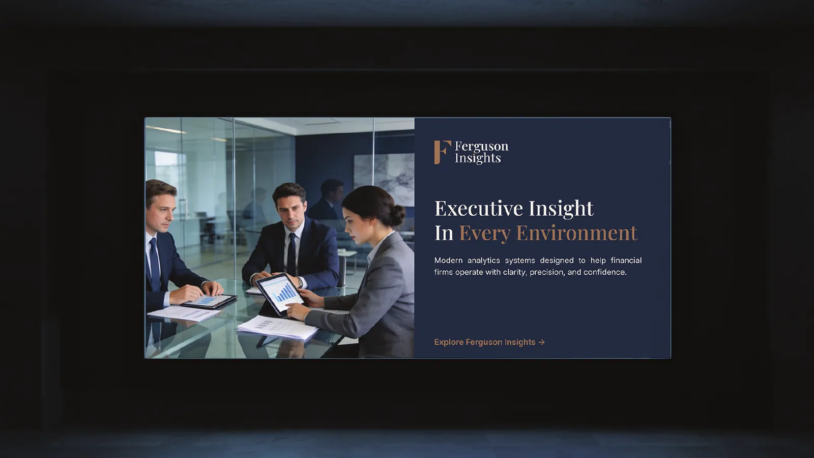 Ferguson Insights brand style guide, page 39