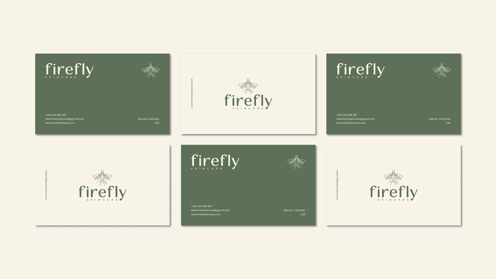 Firefly Skincare brand style guide, page 32