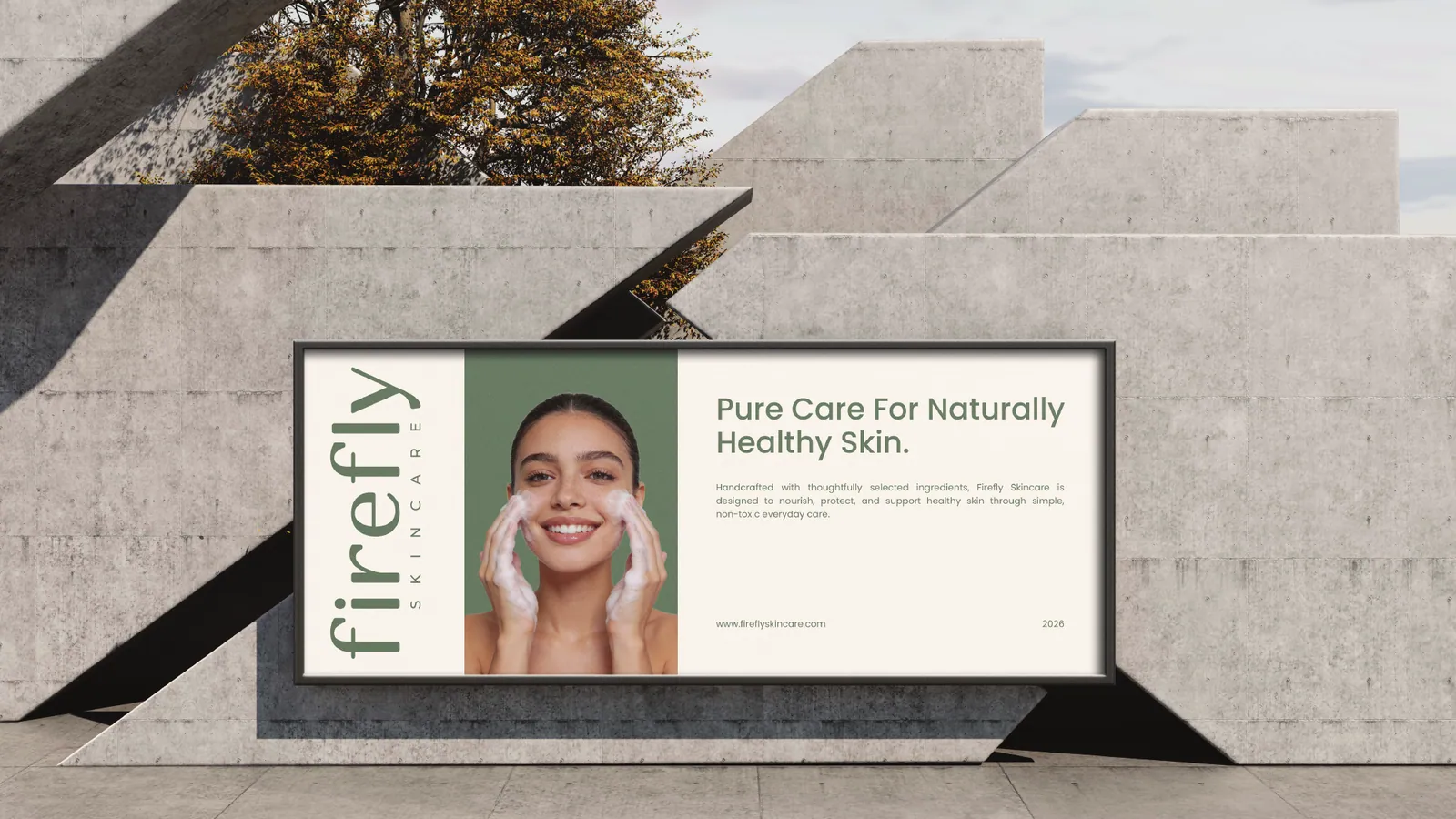 Firefly Skincare brand style guide, page 39