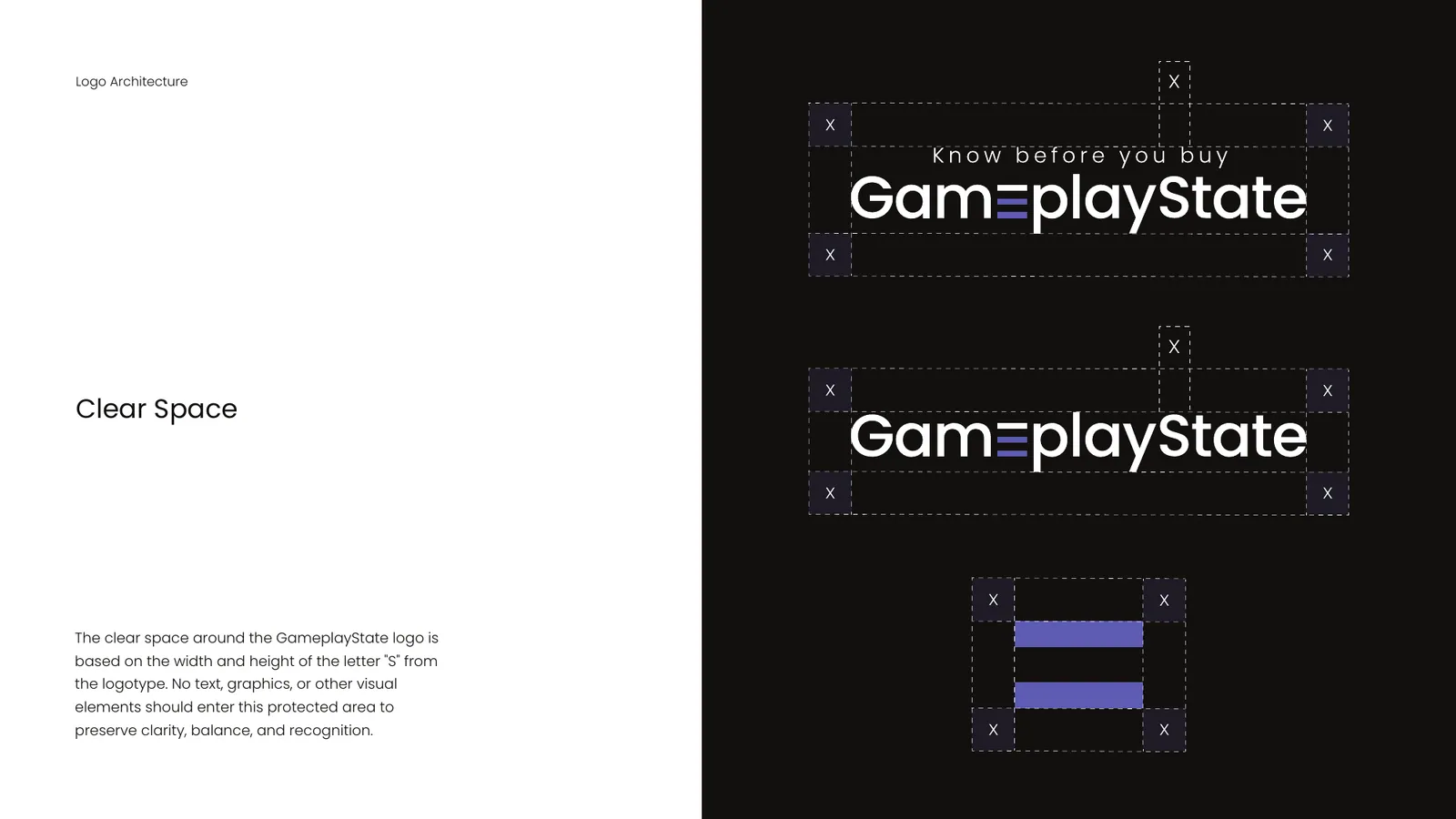 GameplayState brand style guide, page 13