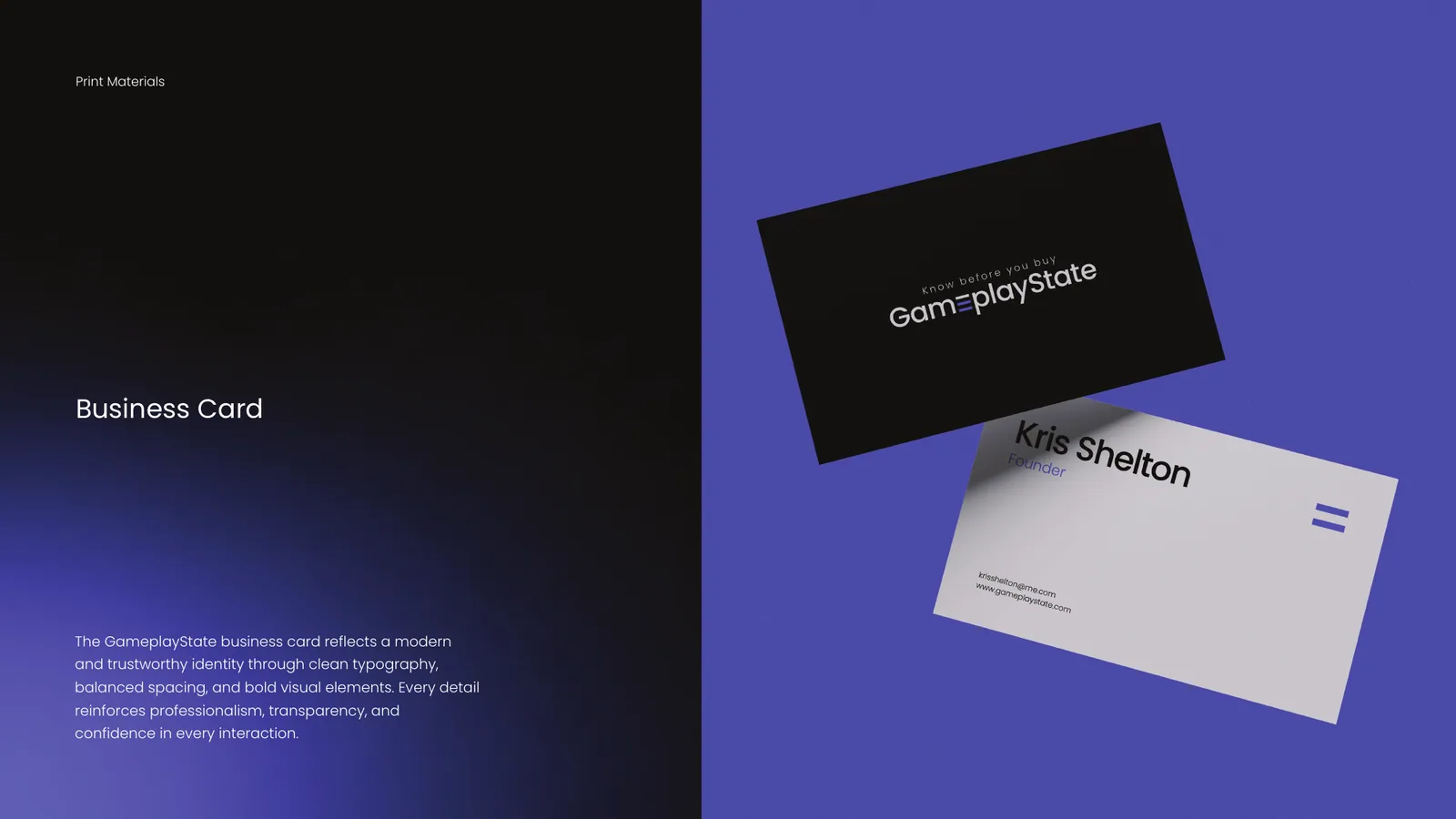 GameplayState brand style guide, page 35