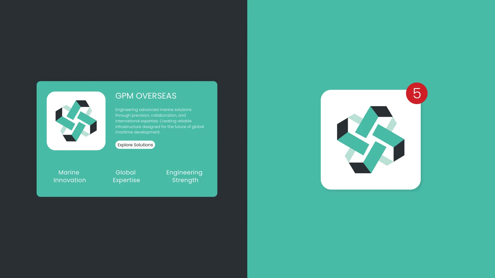 GPM Overseas brand style guide, page 19