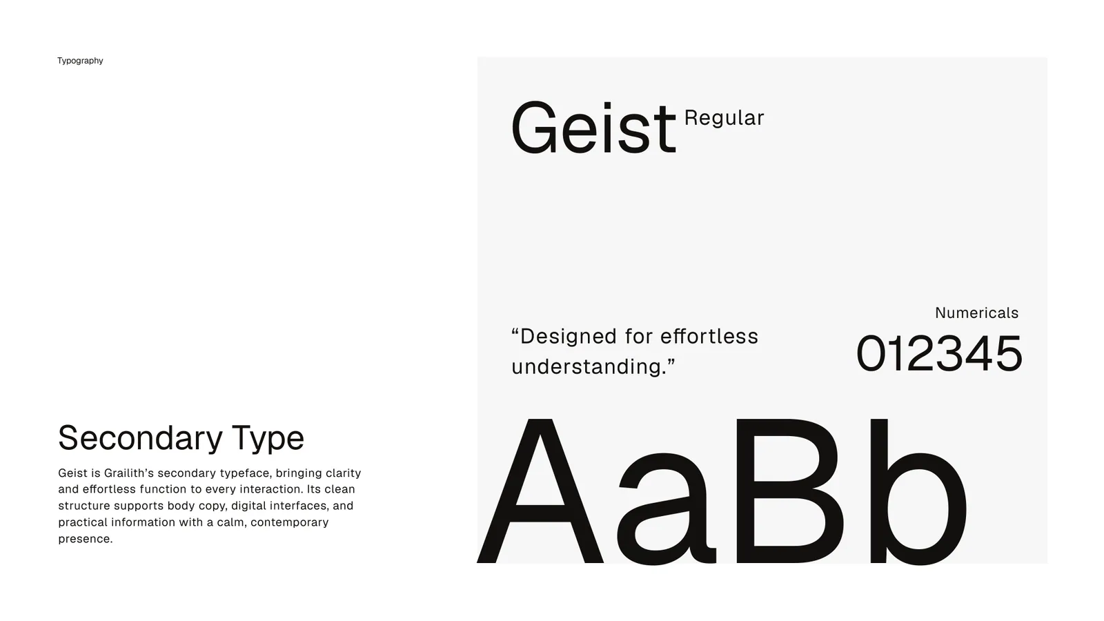 Grailith brand style guide, page 29