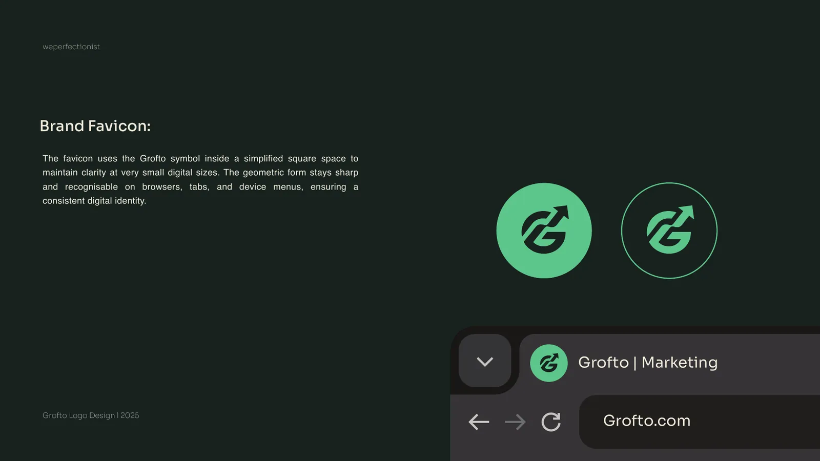Grofto logo design, page 9