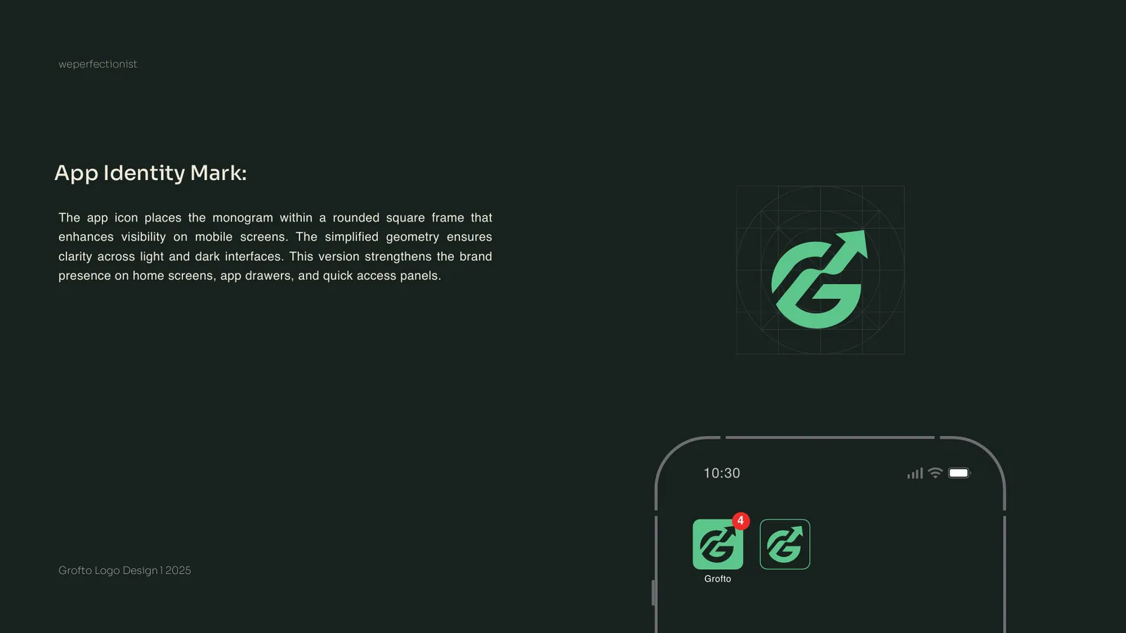Grofto logo design, page 10