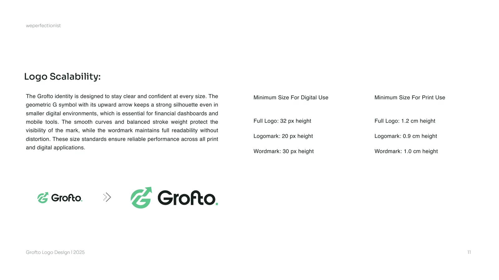 Grofto logo design, page 11