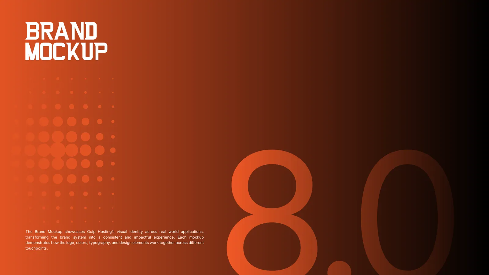 Gulp Hosting brand style guide, page 36