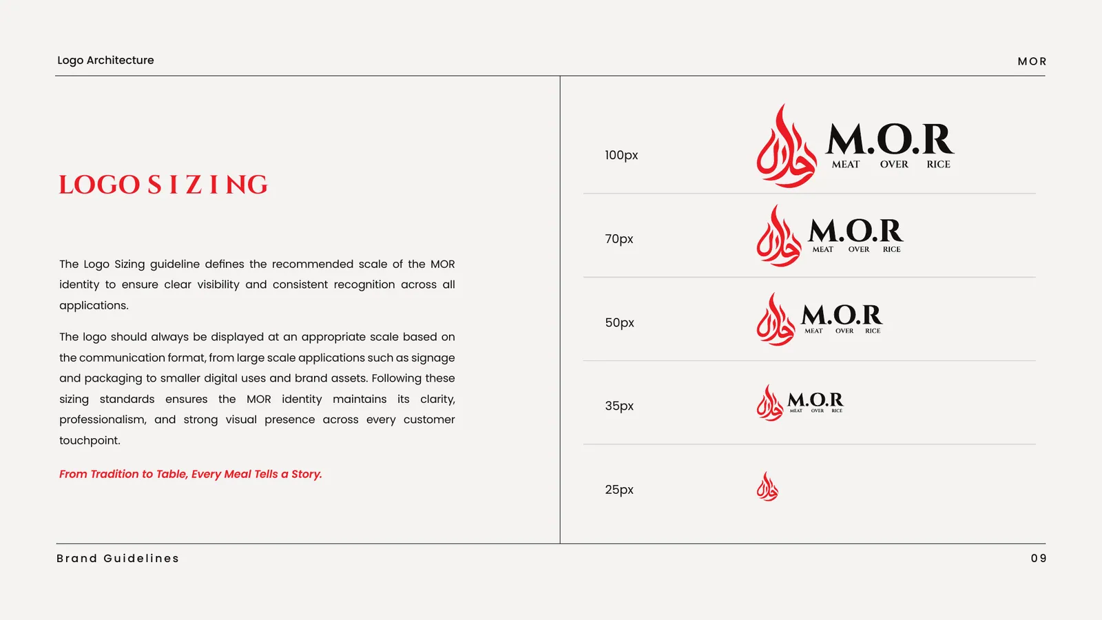Halal brand style guide, page 11
