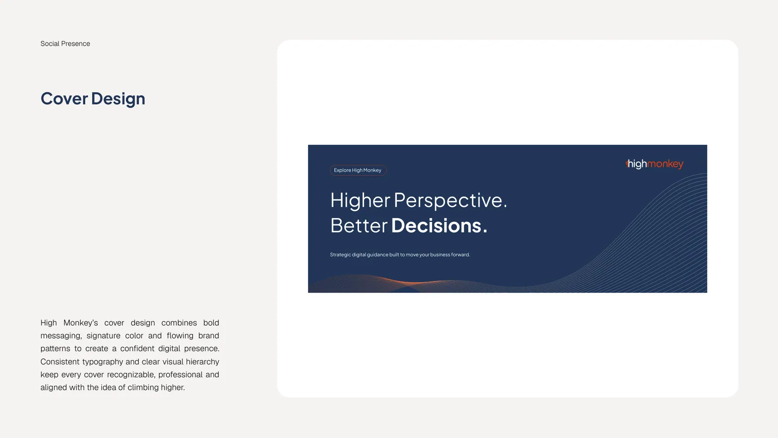 High Monkey brand style guide, page 33