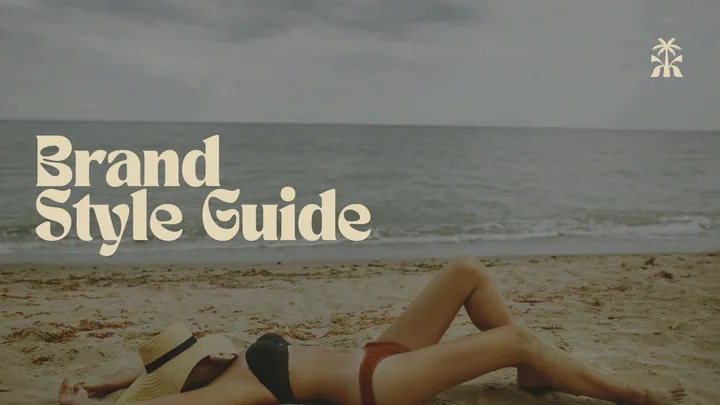 Kaia Kini brand style guide cover
