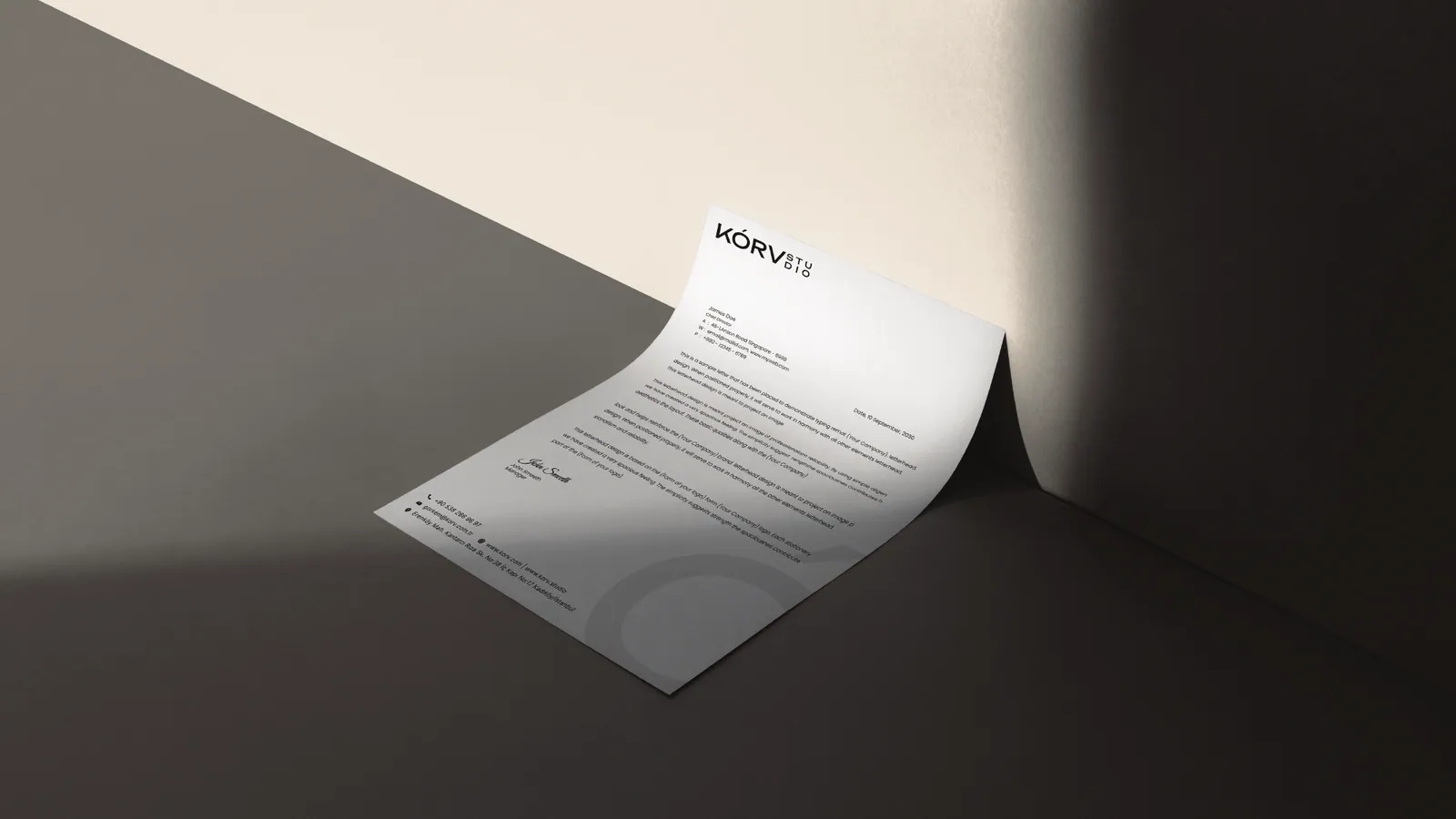KORV brand style guide, page 30