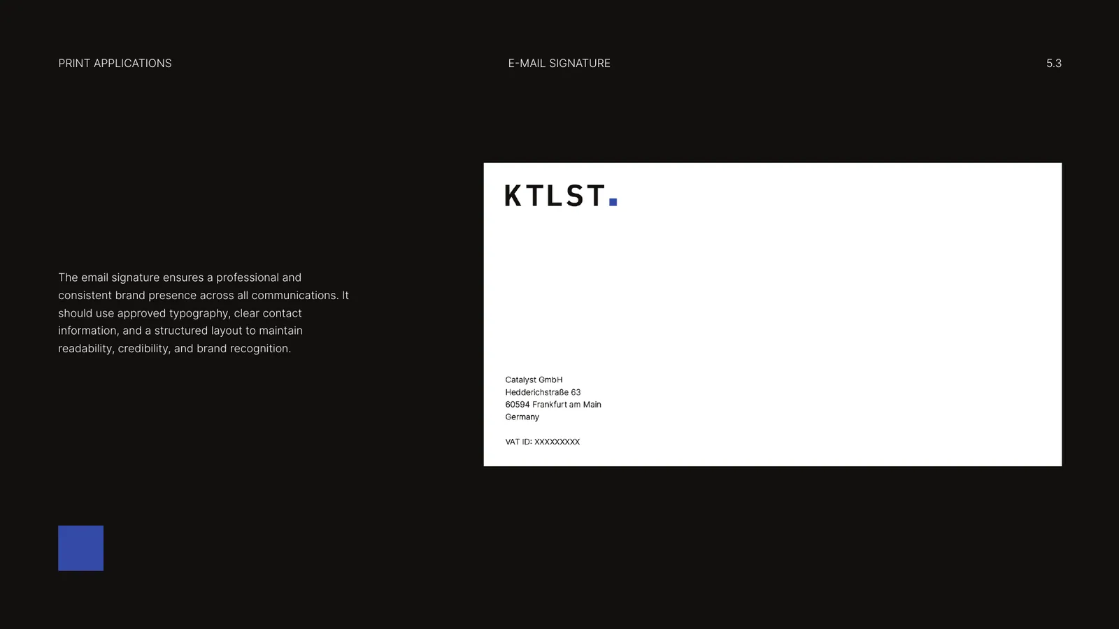 KTLST brand style guide, page 29
