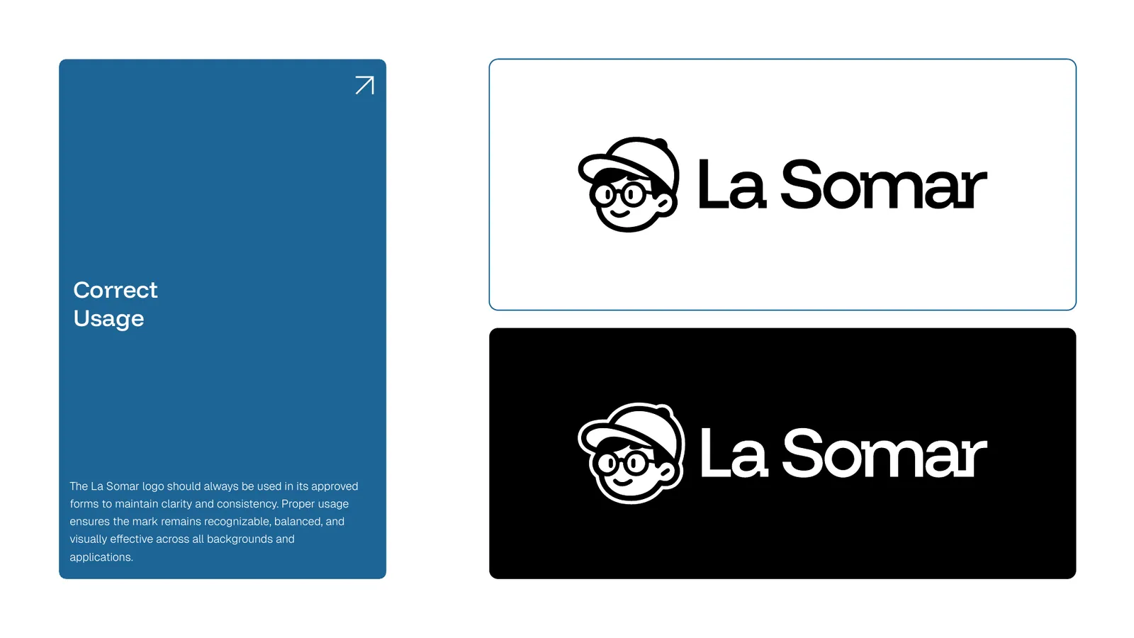 La Somar brand style guide, page 15