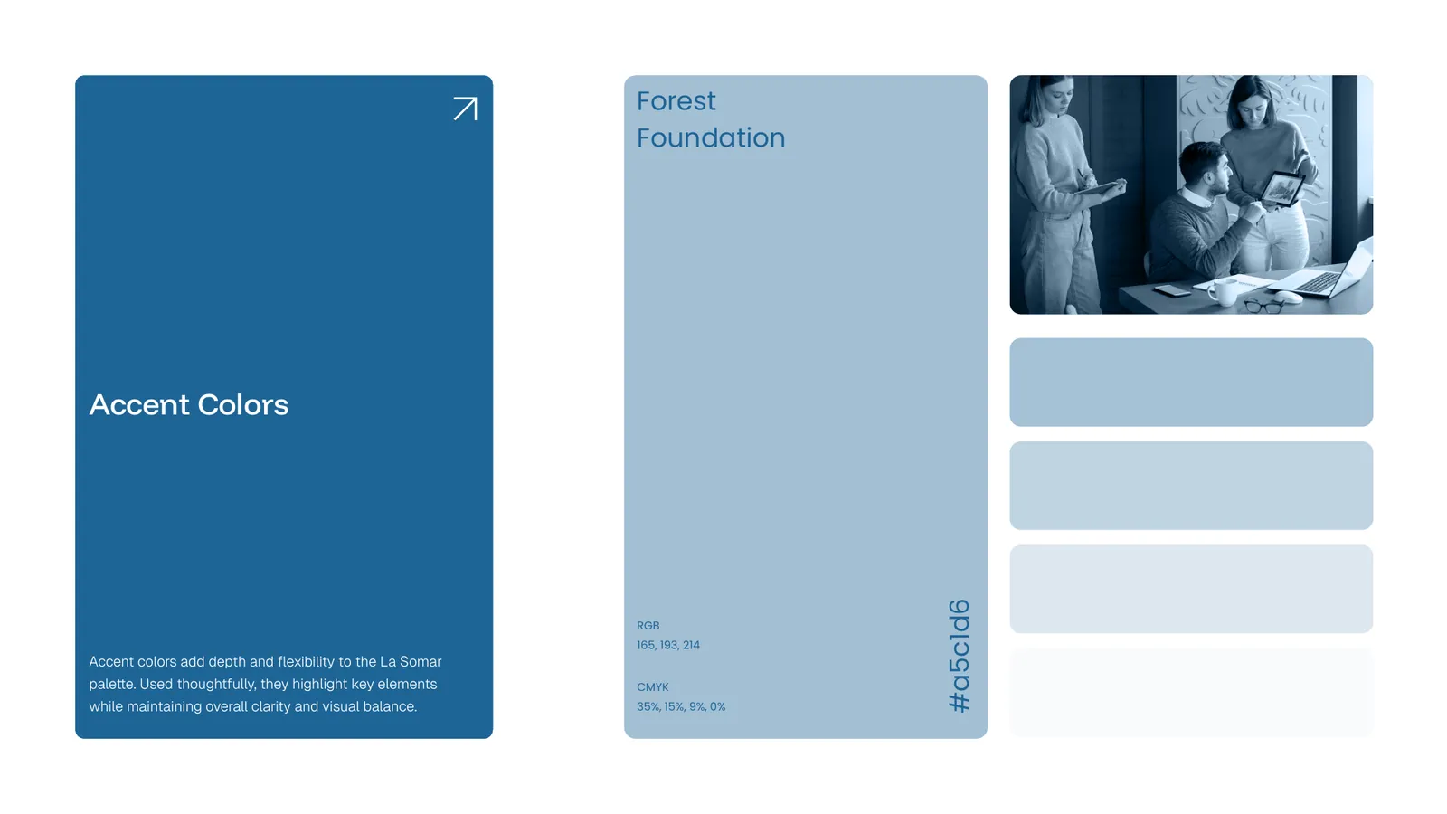 La Somar brand style guide, page 26