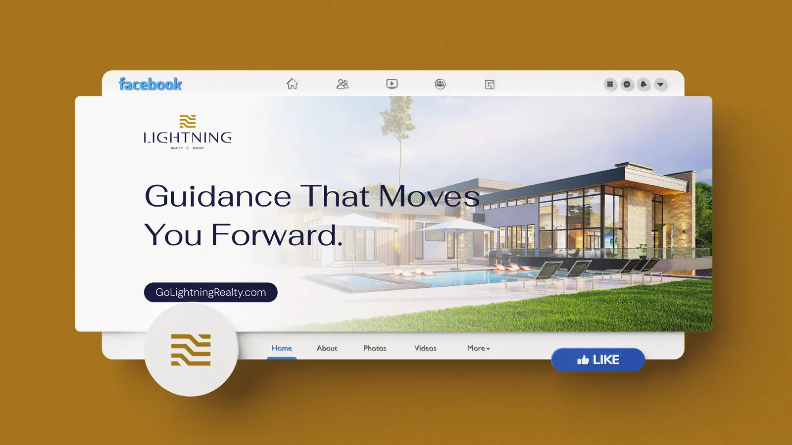 Lightning Realty Group brand style guide, page 38