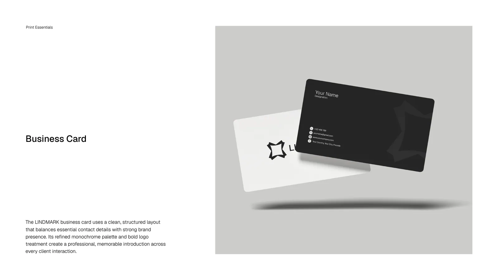 Lindmark brand style guide, page 34