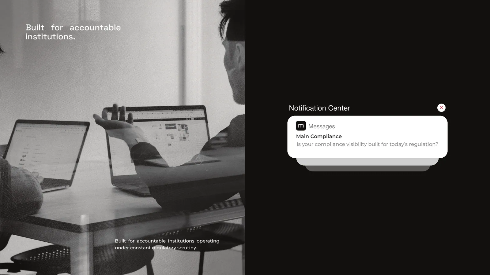 Main Compliance brand style guide, page 16