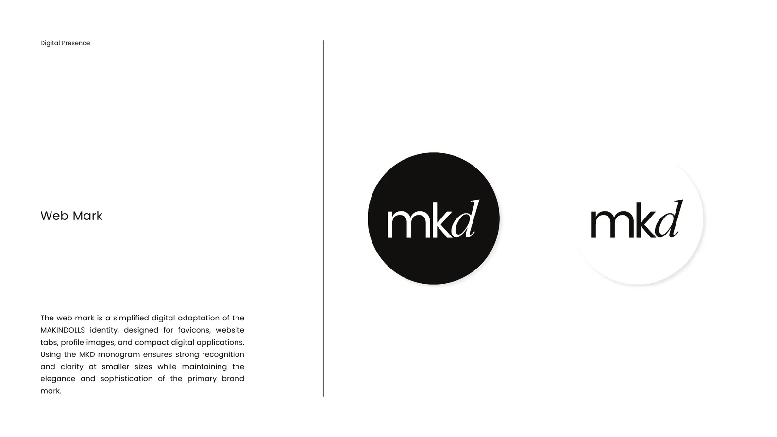 Makindolls brand style guide, page 17