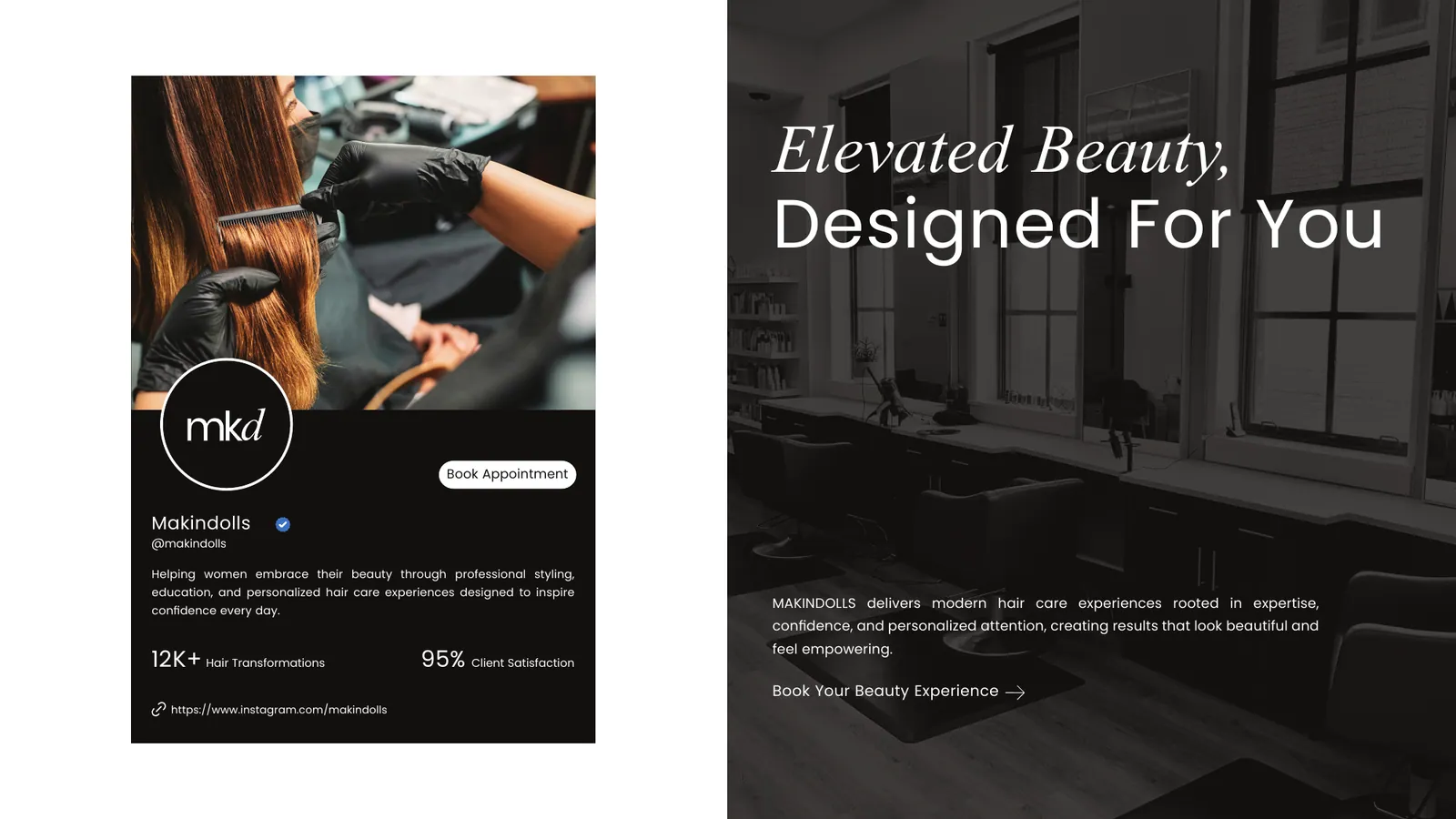 Makindolls brand style guide, page 18