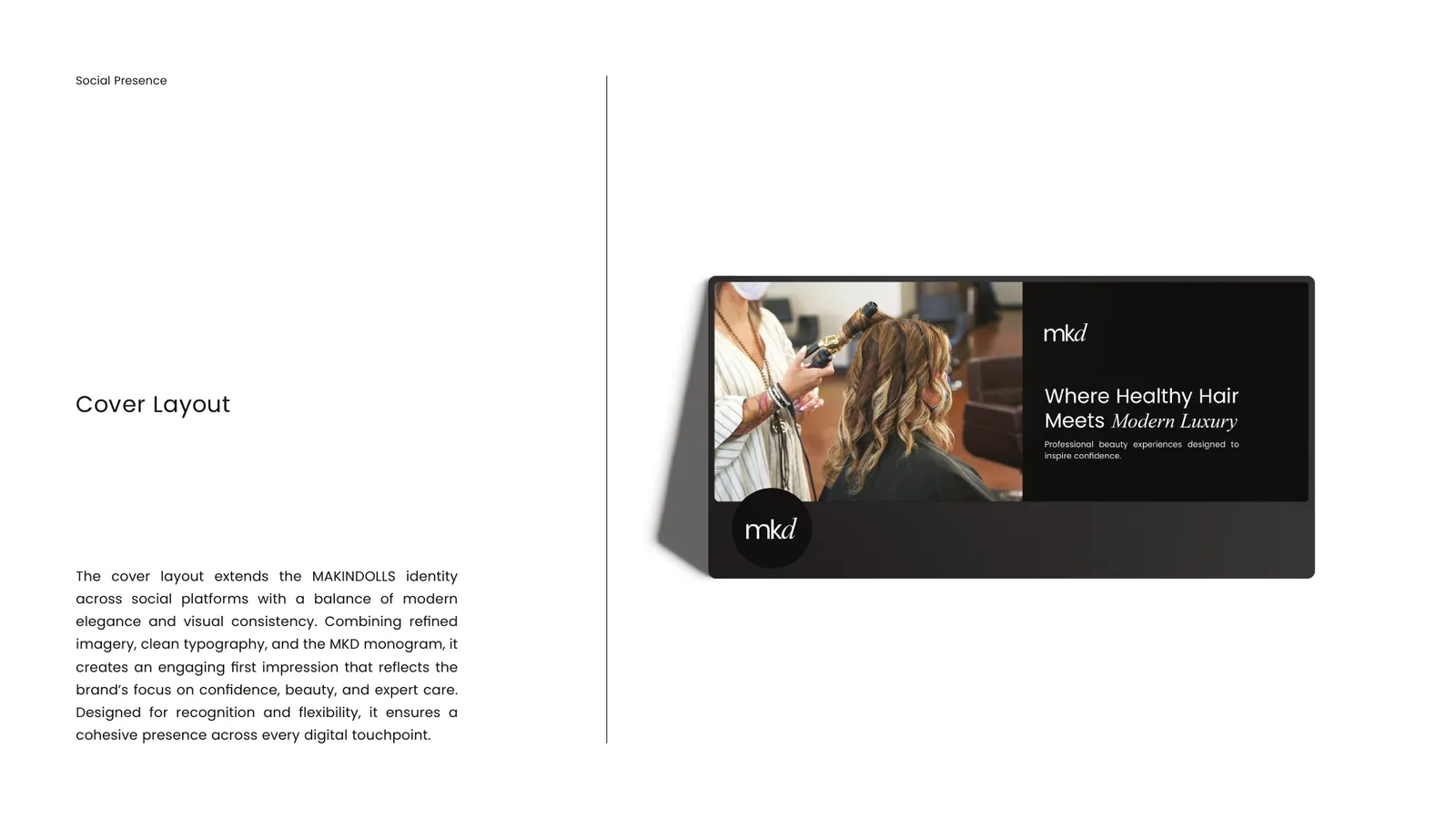 Makindolls brand style guide, page 33