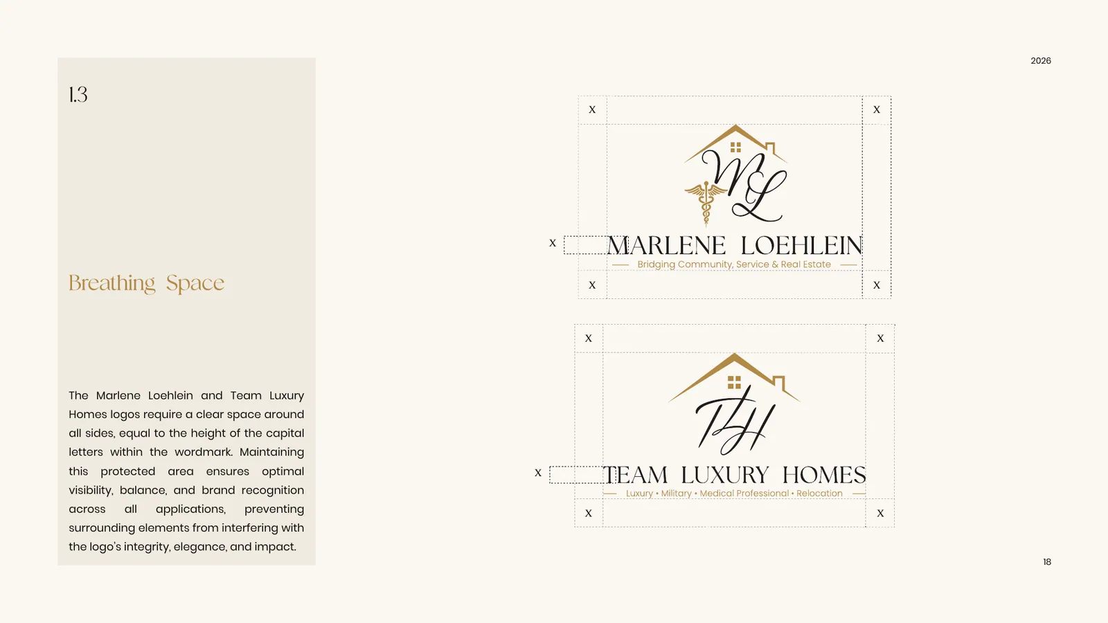 Marlene Loehlein brand style guide, page 18